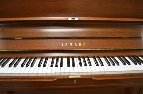 Yamaha U1 Upright Piano Satin American Walnut .